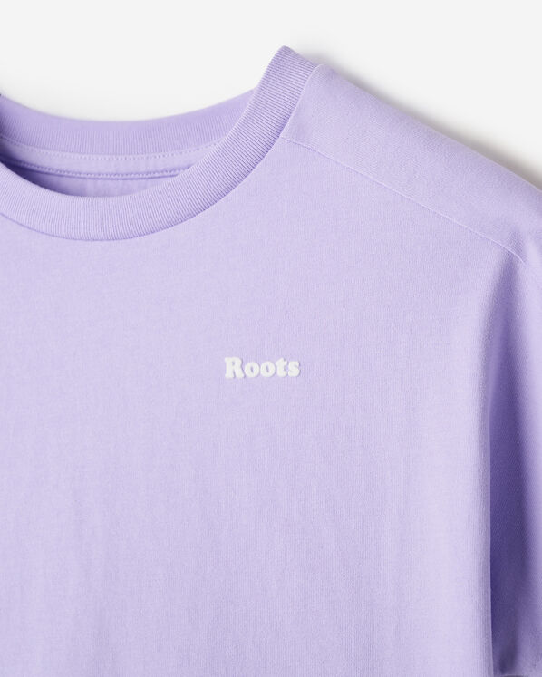 T-shirt ample en molleton Nuage estival pour fille