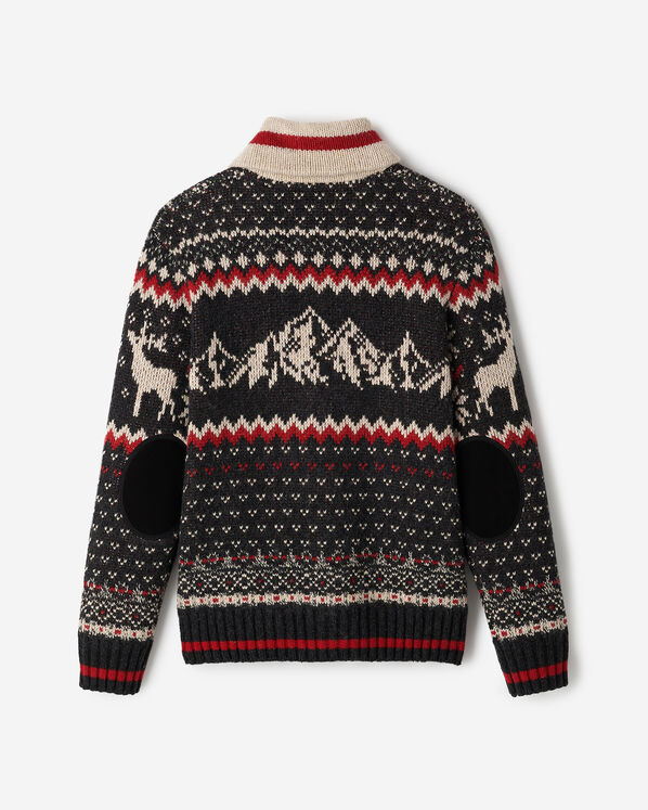 Cabin Shawl Fair Isle Cardigan