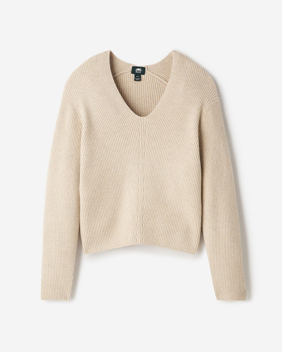 Bowen Rib V-Neck