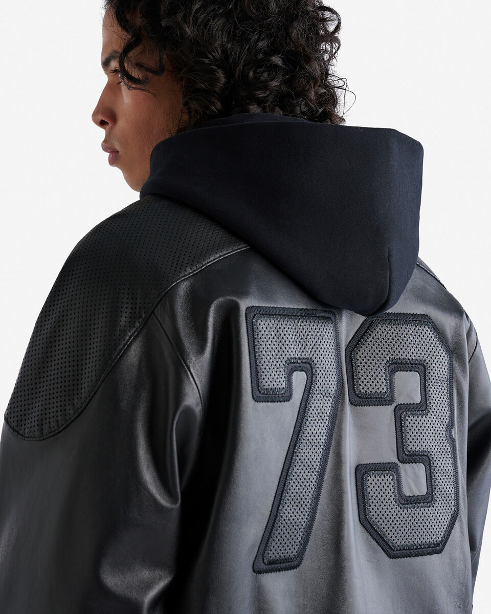 Chandail de hockey en cuir