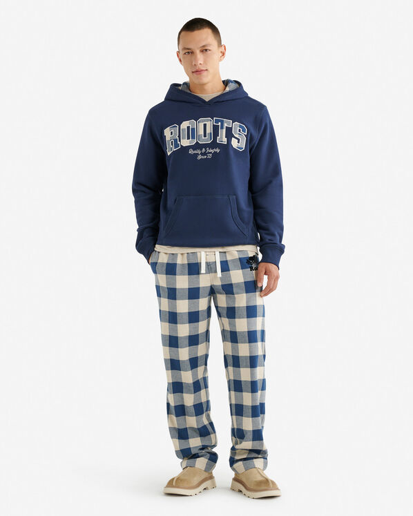Plaid Applique Hoodie Plaid Applique Hoodie