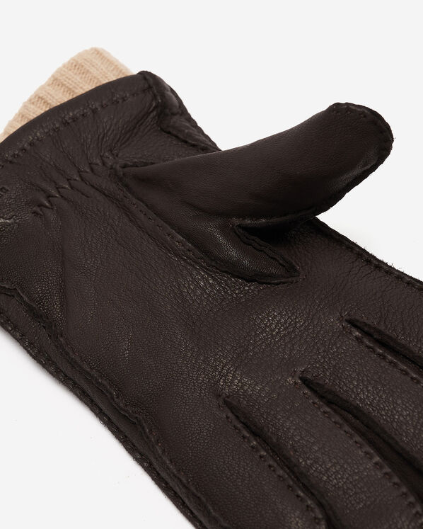 Mens Cuff Deerskin Glove