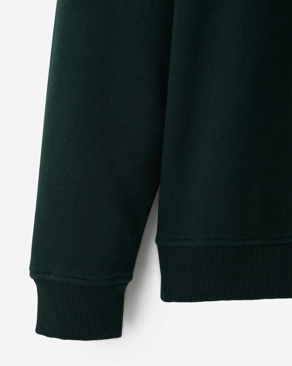 Roots Applique Half Zip Stein