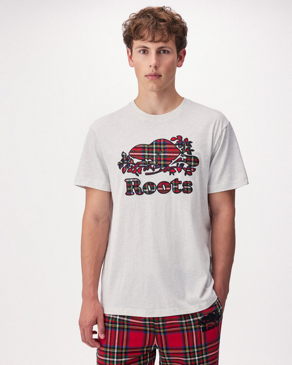 Mens Cooper Plaid Fill T-Shirt
