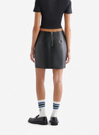 Short Leather Skirt