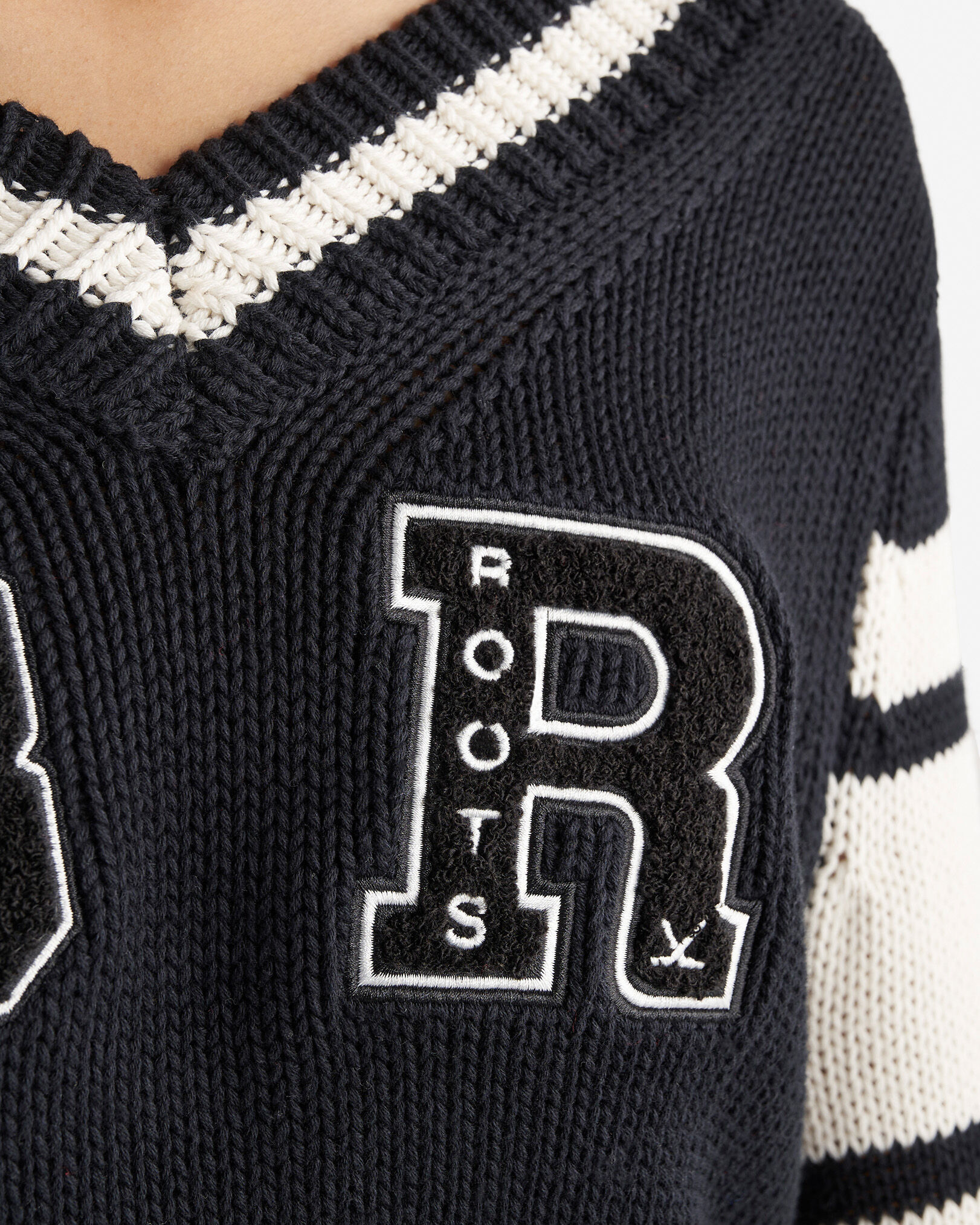 Slapshot Cropped Sweater