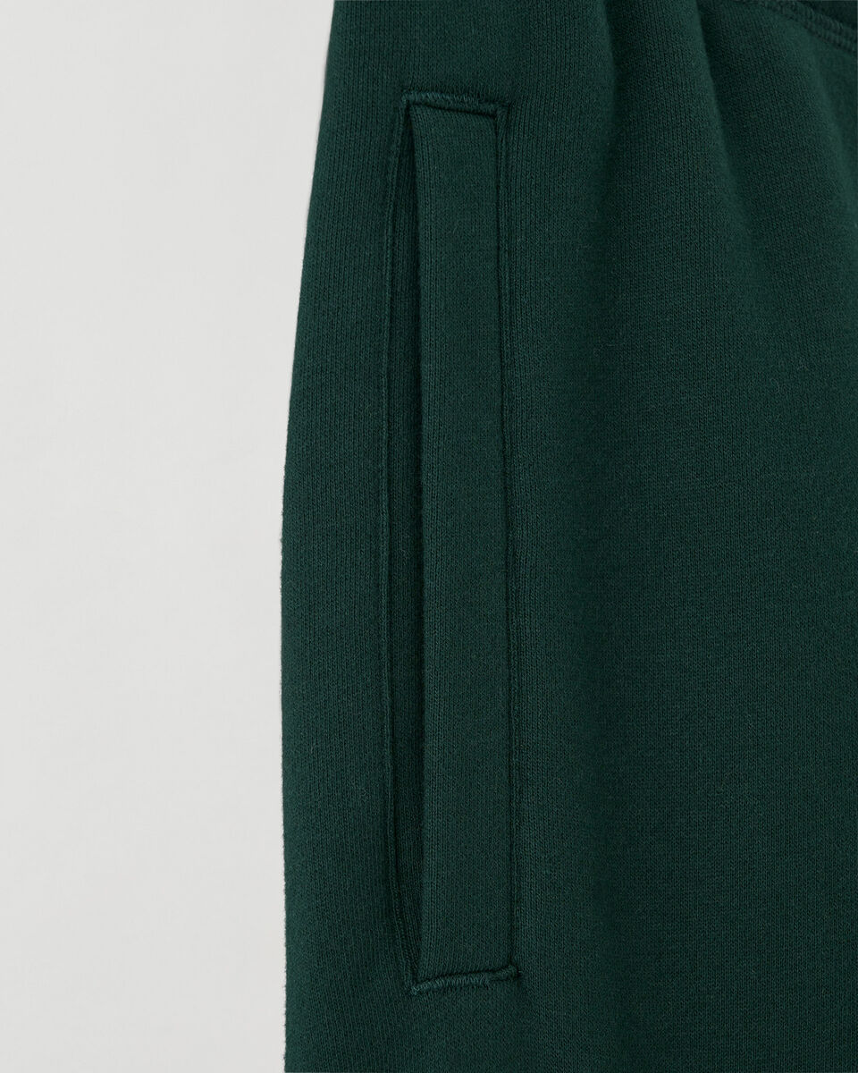 Pantalon original ajusté en molleton de coton bio