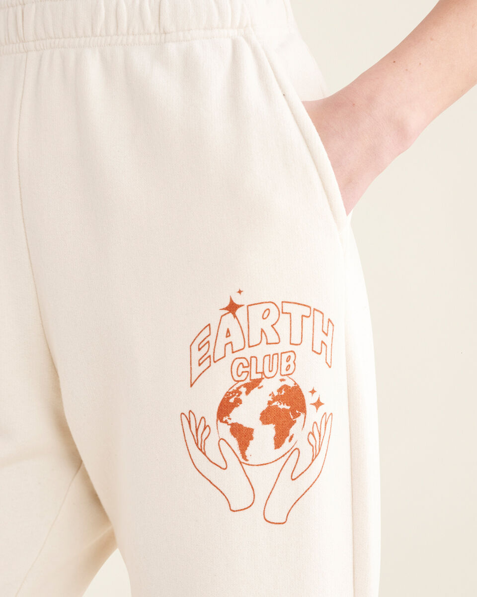 Undyed Cotton Ankle Pant