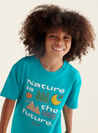 T-shirt imprimé Club de la nature pour enfants