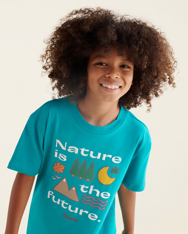 T-shirt imprimé Club de la nature pour enfants