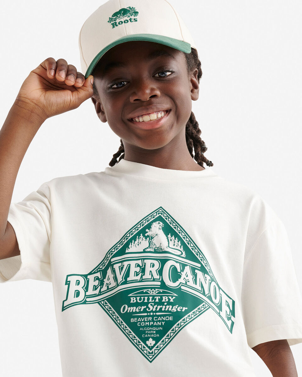 T-shirt Beaver Canoe pour enfants
