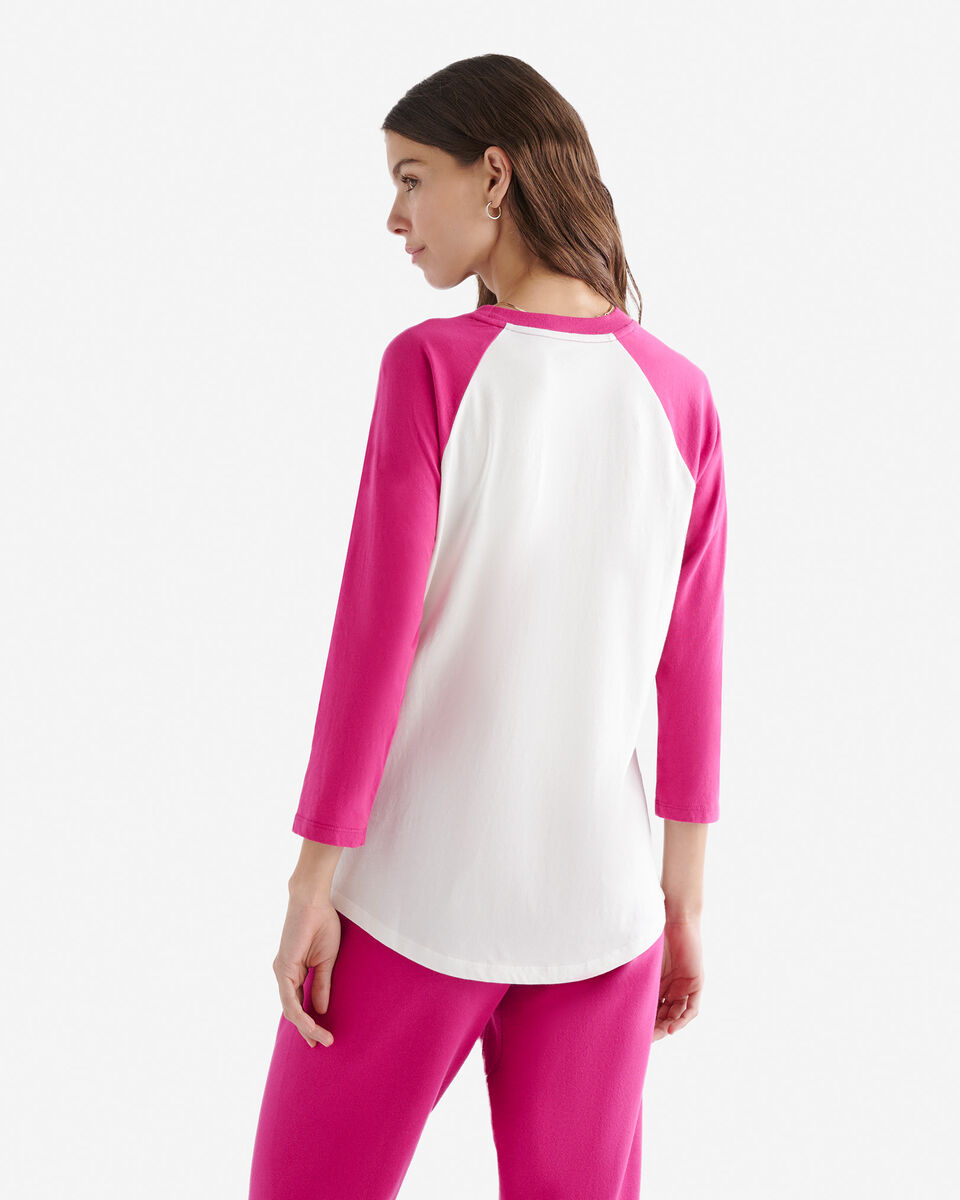 T-shirt style baseball Cooper en coton bio pour femme
