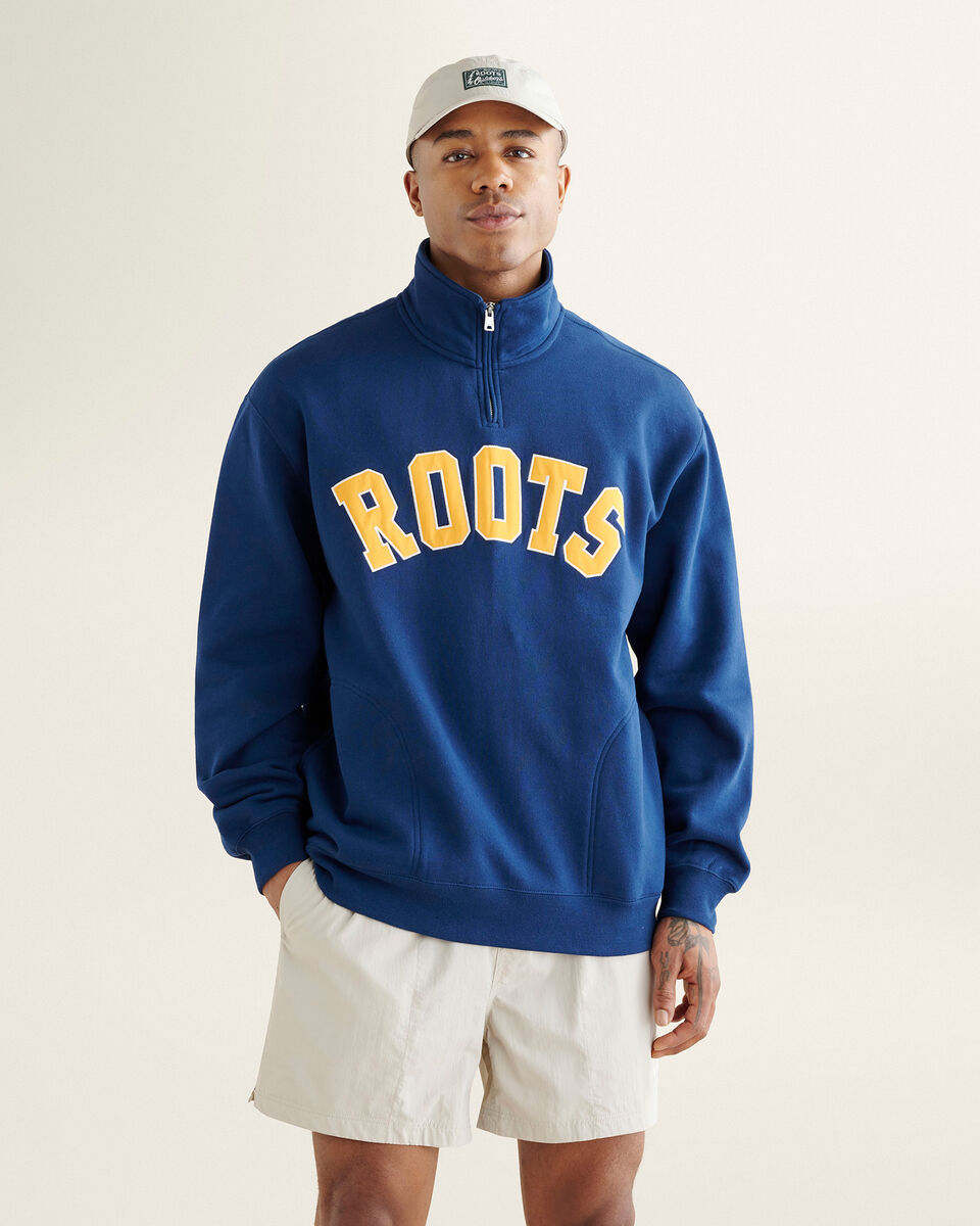 Outdoor Athletics Relaxed Half Zip Stein
