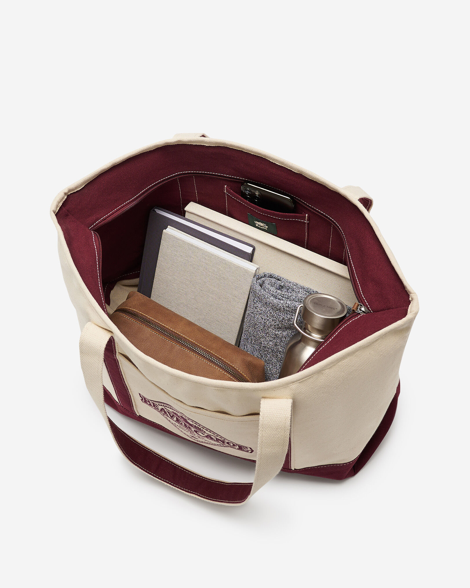 Roots☆Beaver Canoe キャンバス トートバッグ Roots☆Beaver Canoe キャンバス トートバッグ (Roots/トート