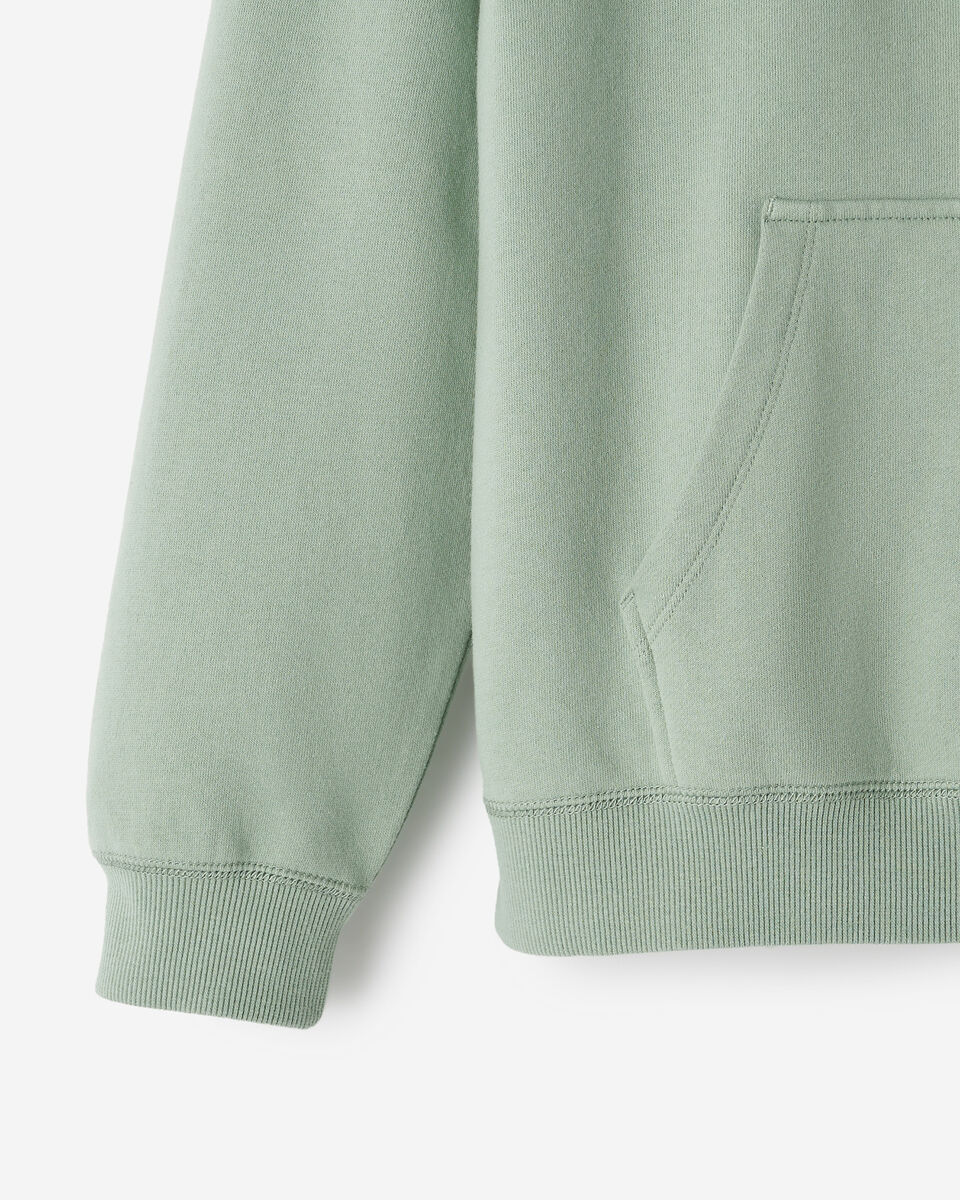 Organic Cooper Relaxed Half Zip Stein