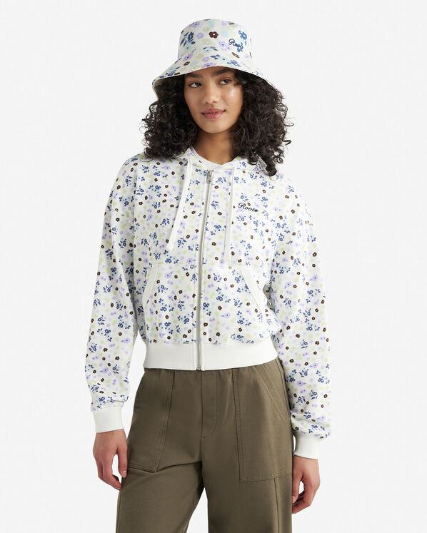 Roots Floral Full Zip Hoodie