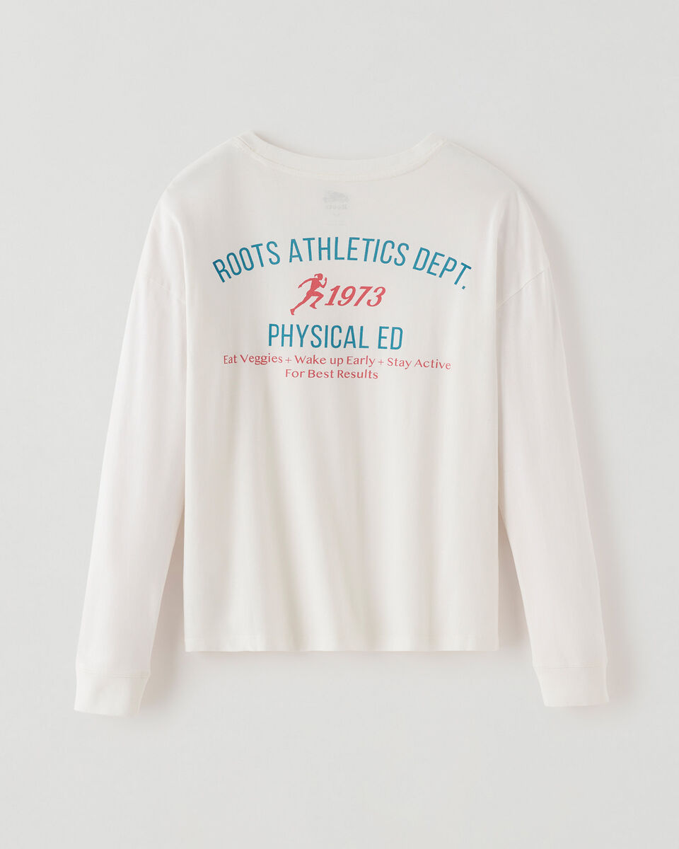 Womens Athletics Club Long sleeve  T-Shirt