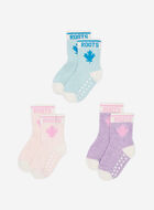 Baby & Toddler Cabin Maple Sock 3 Pack