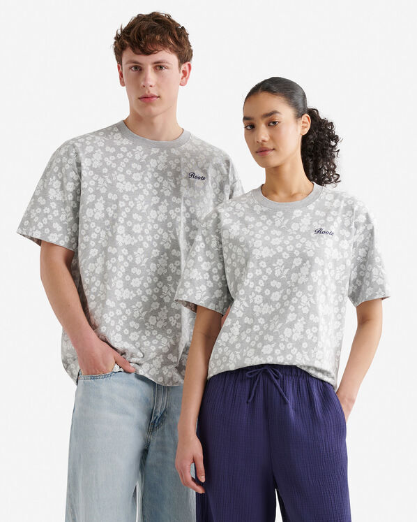 Roots Floral Printed T-Shirt