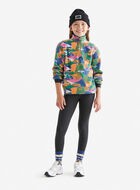 Kids Microfleece Half Zip Stein