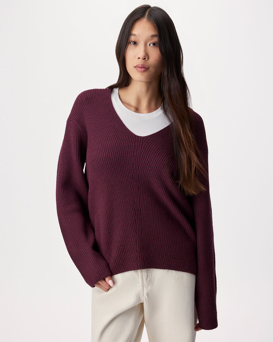 Bowen Rib V-Neck