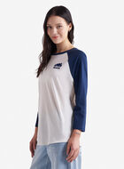 Womens Organic Cooper Baseball T-shirt