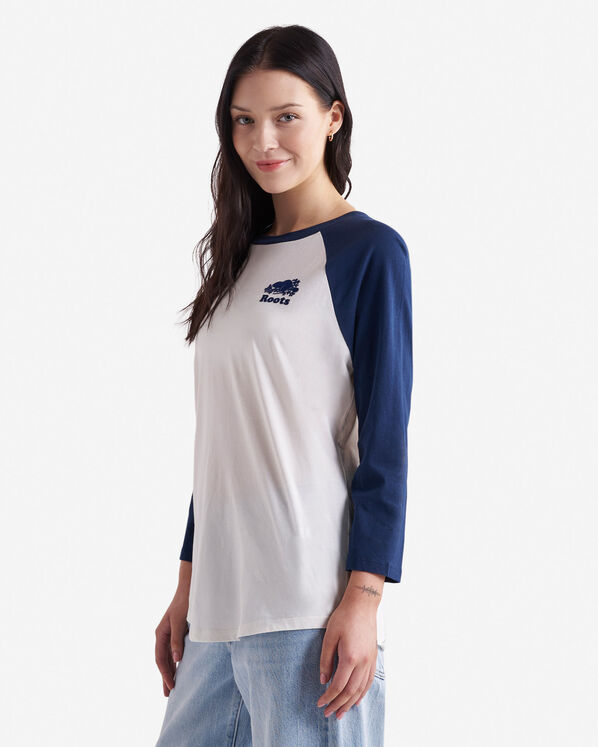 Womens Organic Cooper Baseball T-shirt