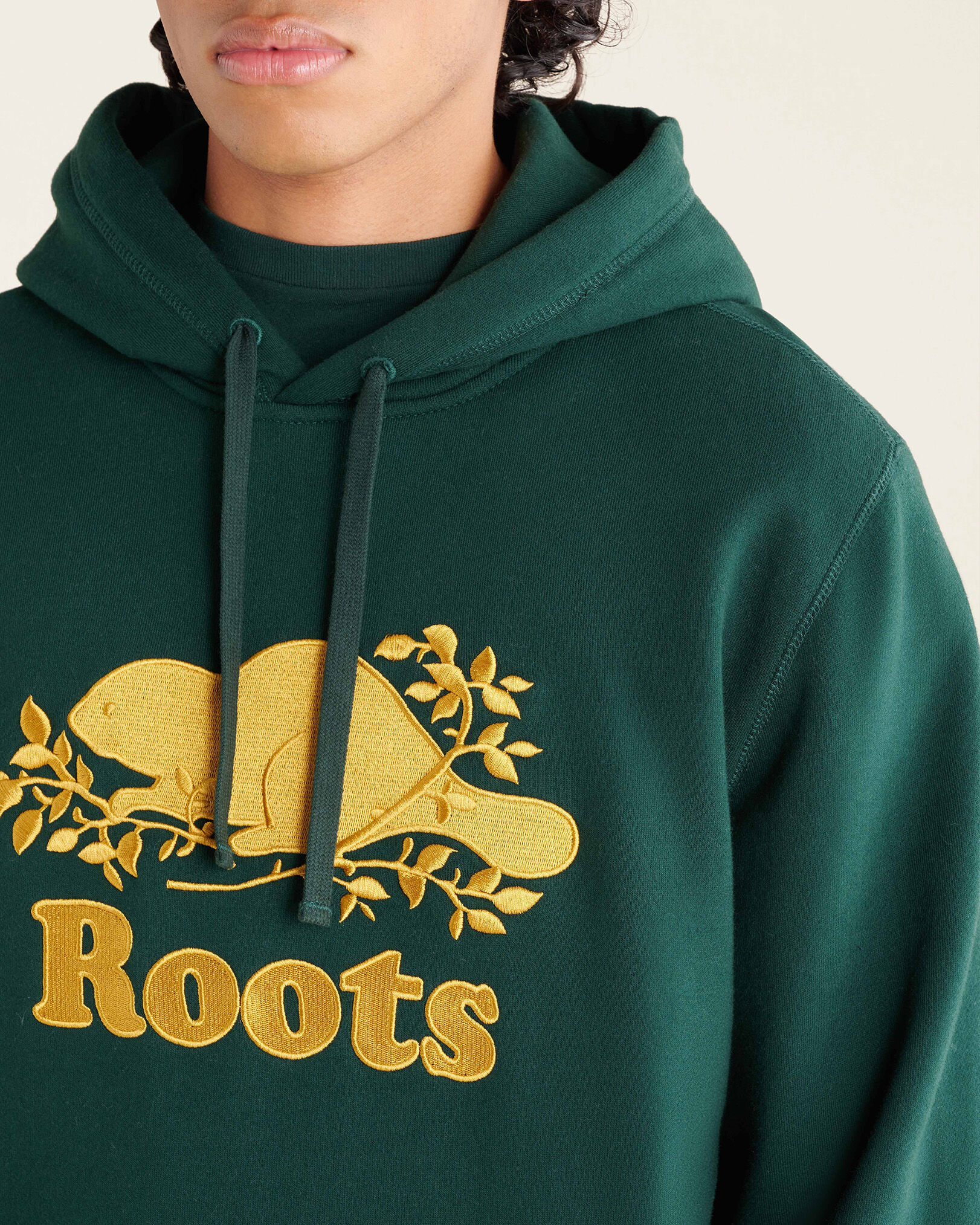 Green shop roots hoodie