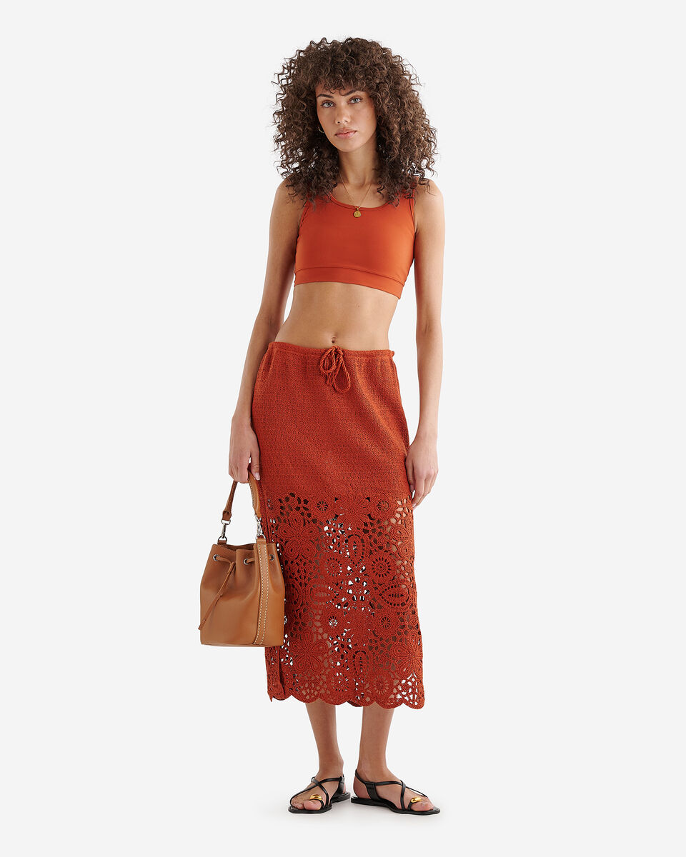 Sac seau en cuir Cervino