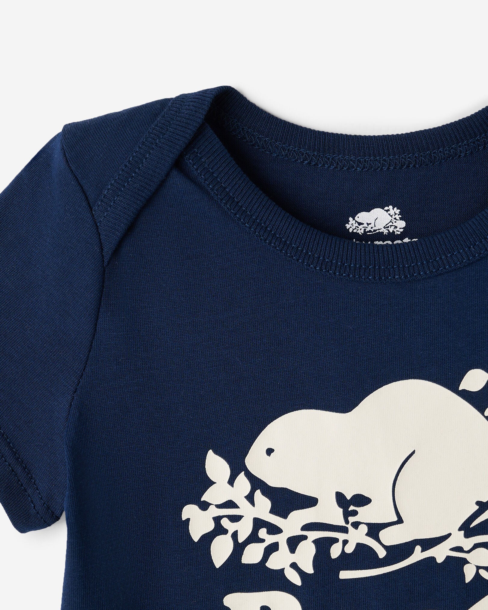 Baby Organic Cooper Beaver Bodysuit