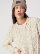 Cable Knit Crew Sweater