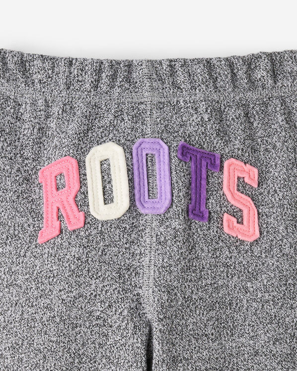Pantalon original en molleton de coton bio Roots pour tout-petits