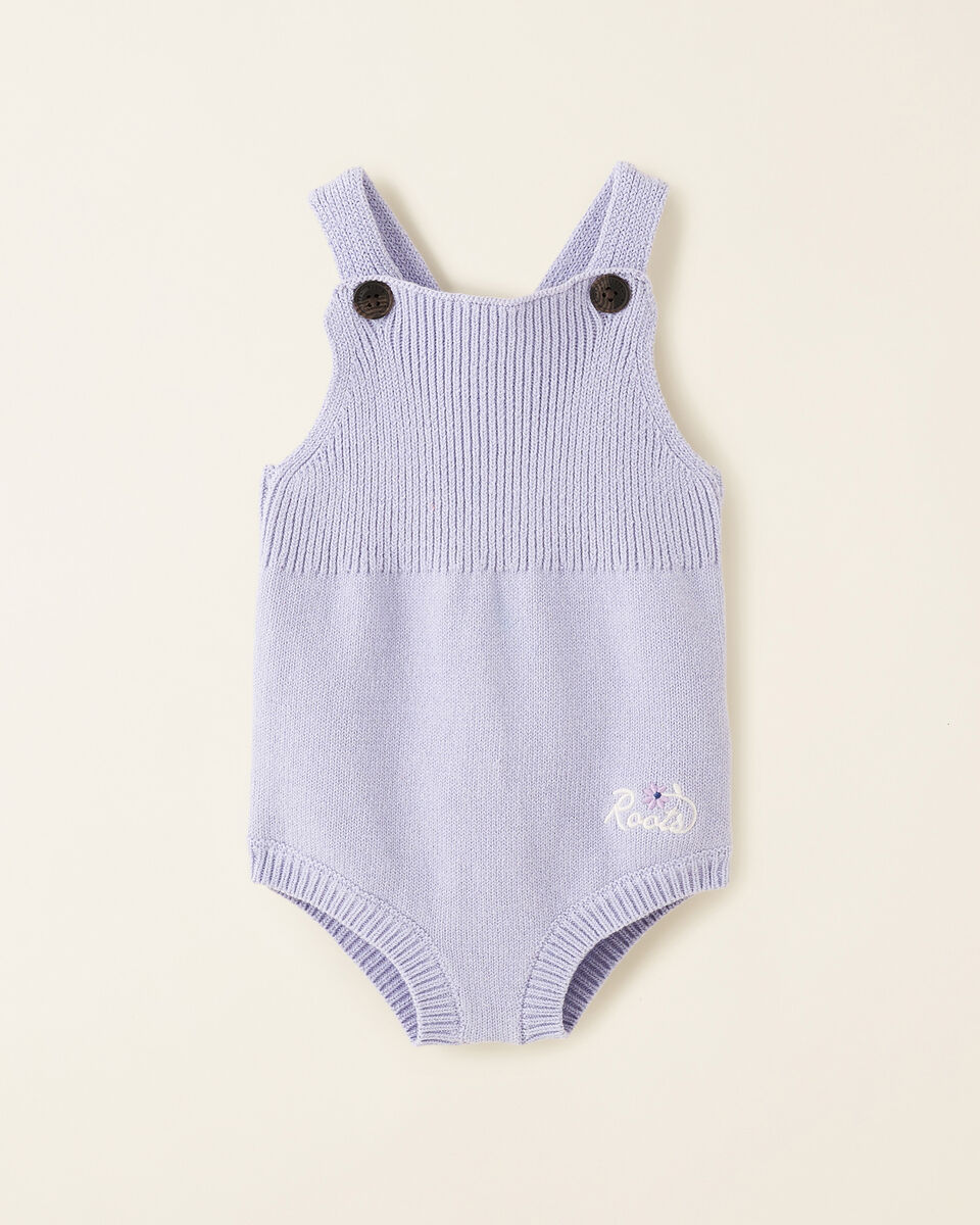 Barboteuse en tricot pour bébé
