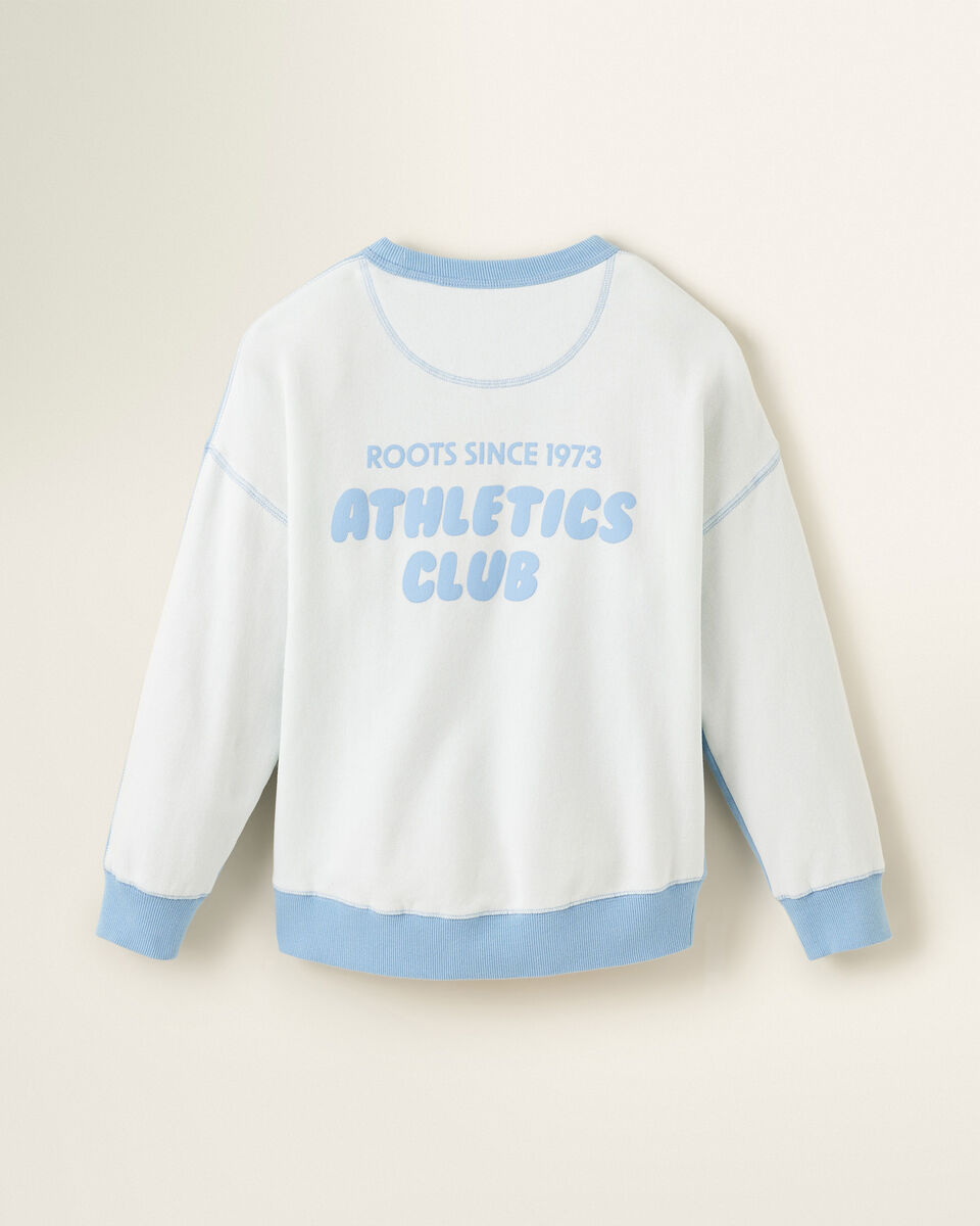 Chandail à col rond Athletics Club pour fille