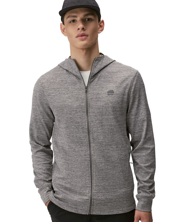 Active Textured Full Zip Hoodie