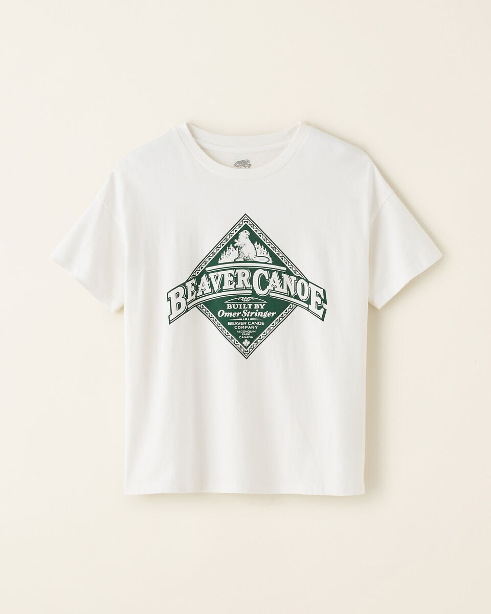 Womens Beaver Canoe T-Shirt