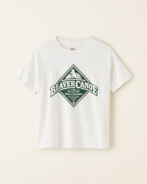 Womens Beaver Canoe T-shirt