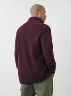 Blouson à glissière en laine