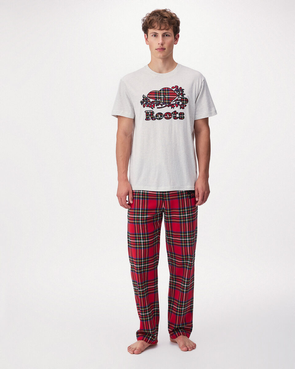 Mens Cooper Plaid Fill T-Shirt
