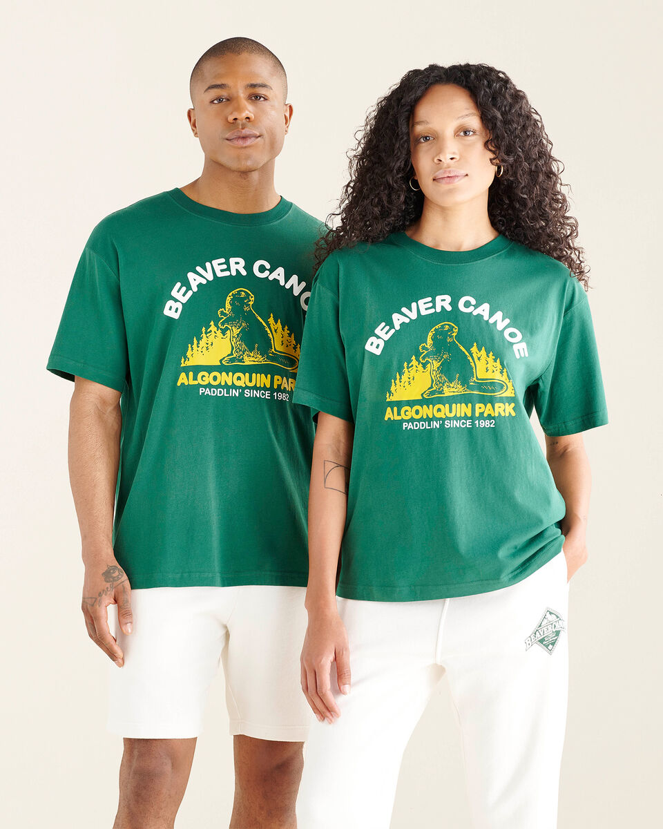 Roots Standing Beaver T-Shirt Gender Free. 1