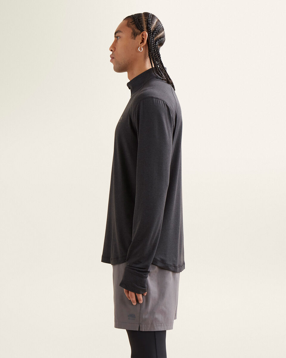 Journey Long Sleeve Zip Stein