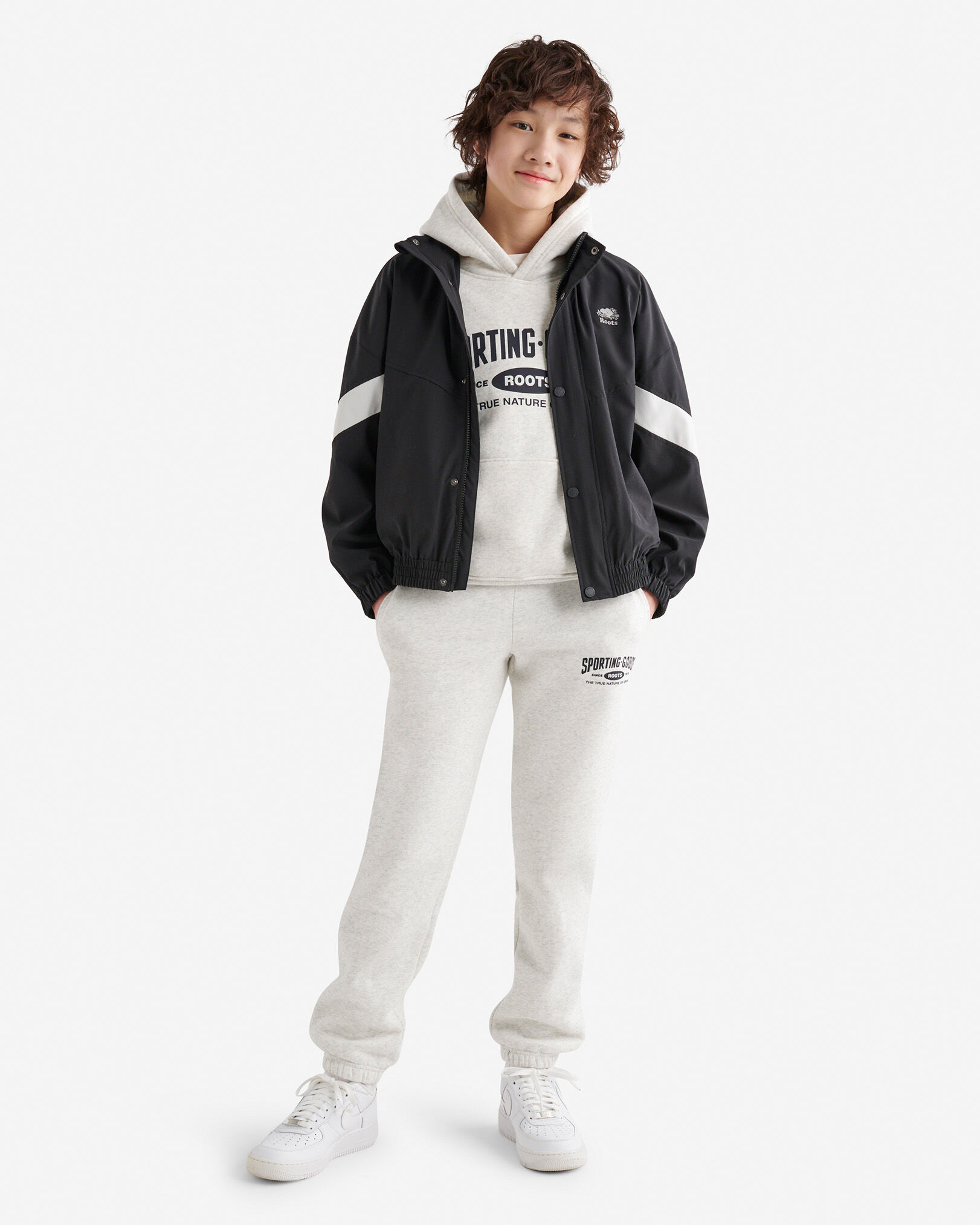 Kids Colour Block Windbreaker