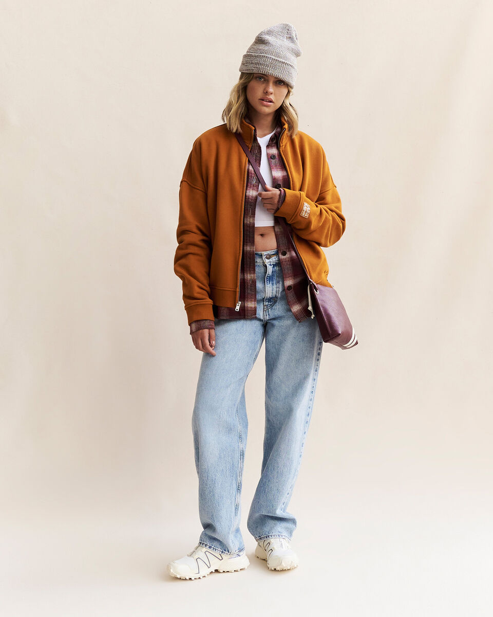 Outdoors Full Zip Mock Sweatshirt