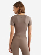 Renew Knit Crop T-Shirt