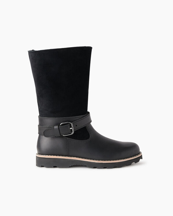 Bottes à revers en Sherpa pour femmes