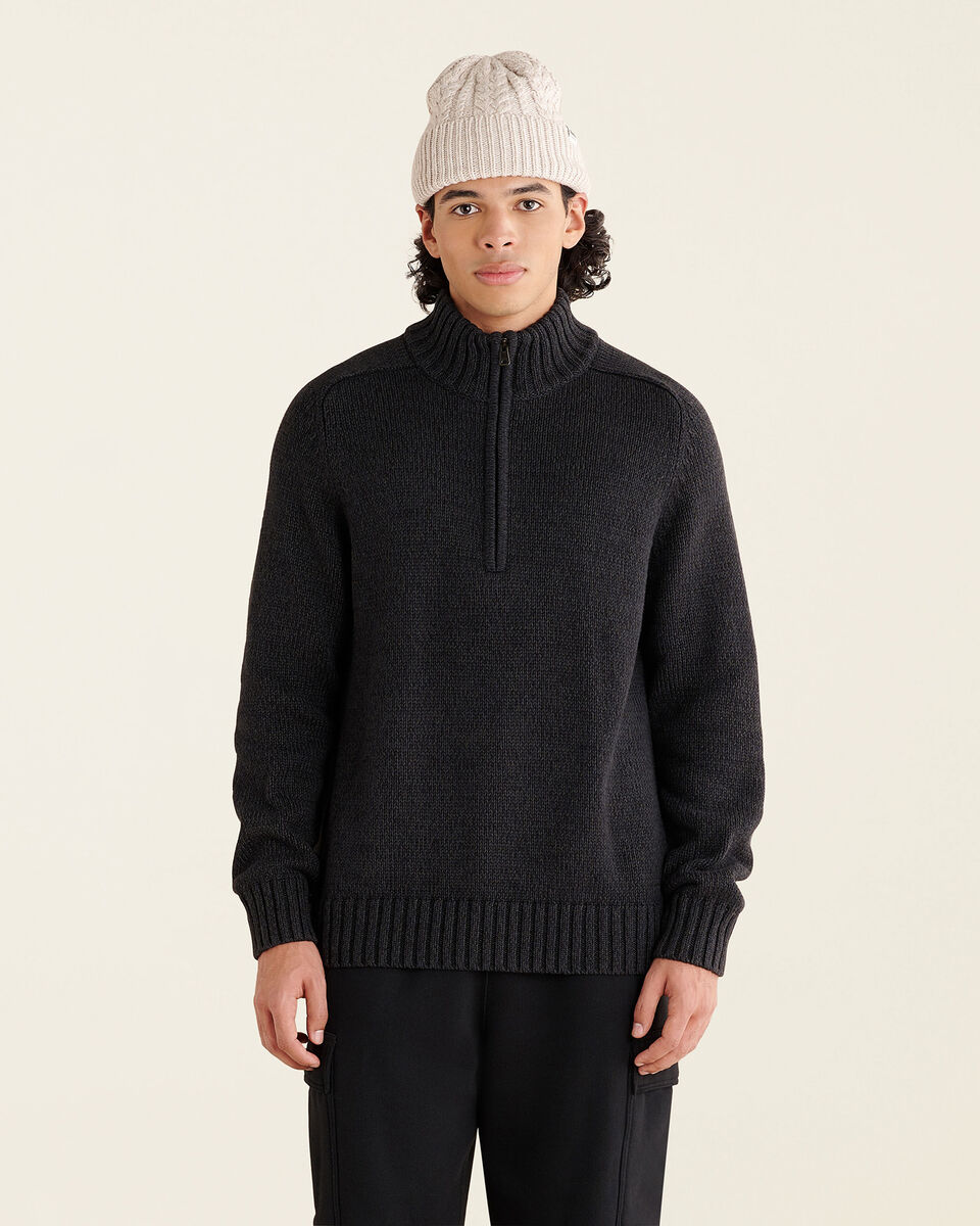 Robson Relaxed Half Zip Stein Sweater