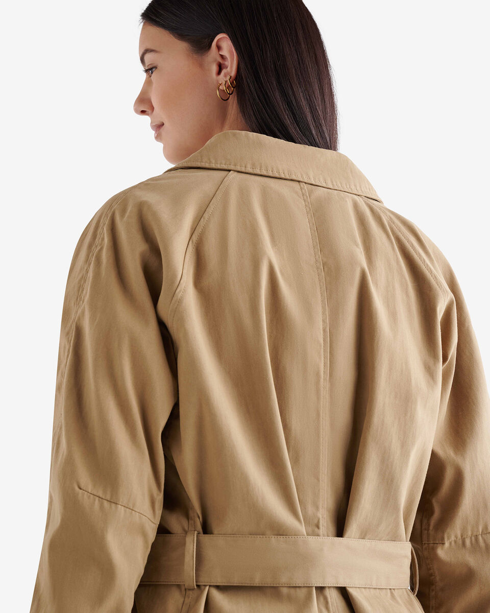 Ellison Waxed Cotton Trench