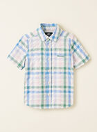 Toddler Boys Gingham Shirt