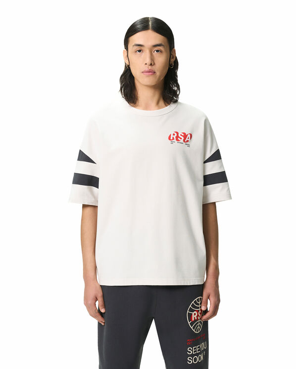 Roots X Mr. Saturday Stripe T-shirt Gender Free
