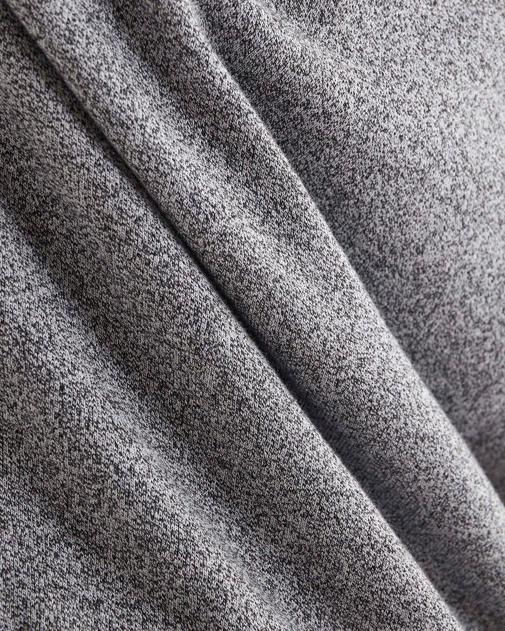 Chandail à col rond original décontracté en molleton de coton bio